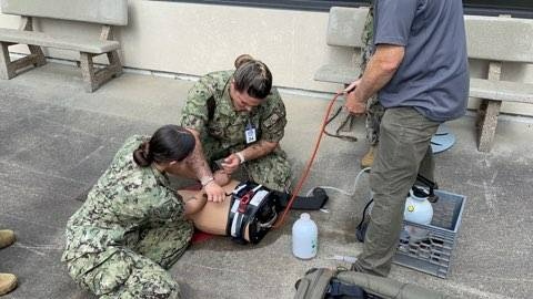 An enriching day of hands-on training with the New England Medical Detachment of the Naval Reserve - NLC, focused on the AAJTS Junctional Tourniquet.

#AAJTSTraining #NavalReserveMedDet #aajts #LifeSavingSkills