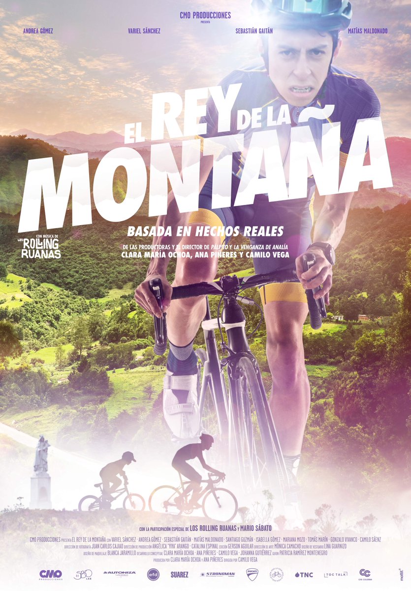 Este jueves 14 de septiembre, llega a todas las salas de cine la película colombiana <a href="/rey_delamontana/">El Rey De La Montaña</a>, dirigida por <a href="/camilovega8/">Camilo A Vega</a> y protagonizada por <a href="/VariSanchez/">Variel Sánchez</a>, <a href="/laandregomez/">Andrea Gómez</a> y Sebastián Gaitán.