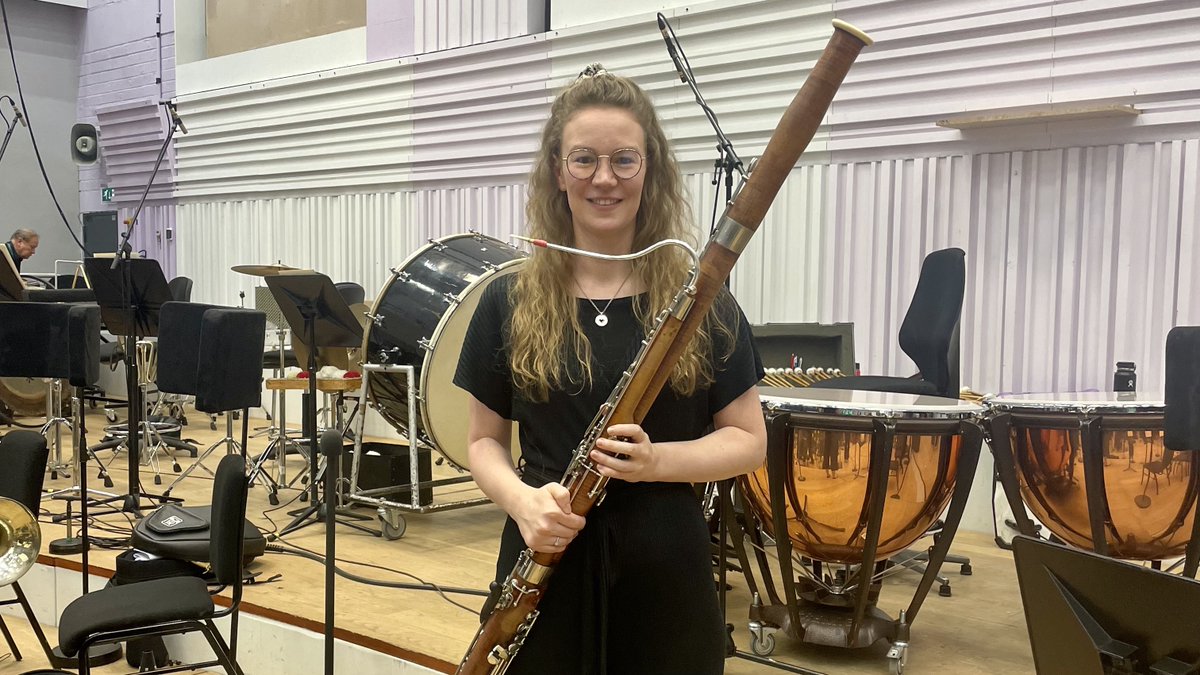 Say hello to Angharad (Second Bassoon) who joined the orchestra in April. We chatted to her to find out her journey as a musician, what she’s looking forward to and more! 🎶
Read her blog now: bbc.in/3rchuzU