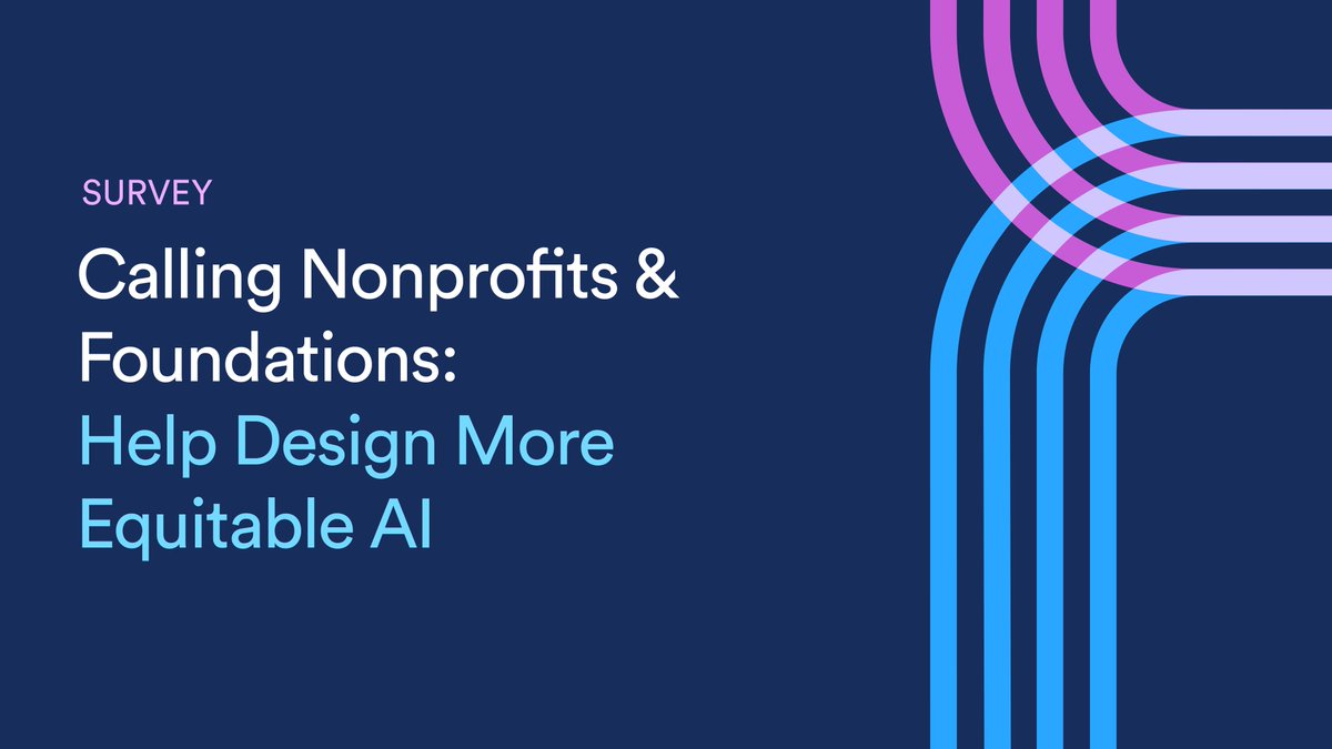 📢 Calling nonprofits &amp; grant makers/foundations! HAI and <a href="/project_evident/">Project Evident</a> are conducting a national survey to better understand the current use of, interest in, and opportunity for AI among the social sector. Please participate or help us spread the word: bit.ly/45NiHg9