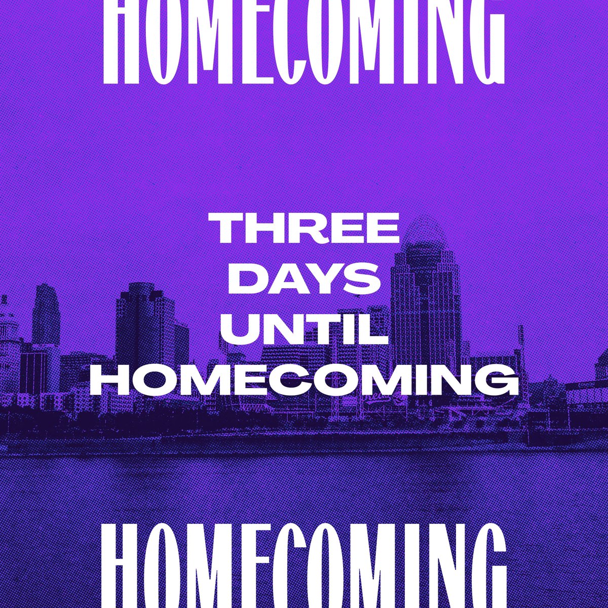 Three days. 

NTLhomecoming.com