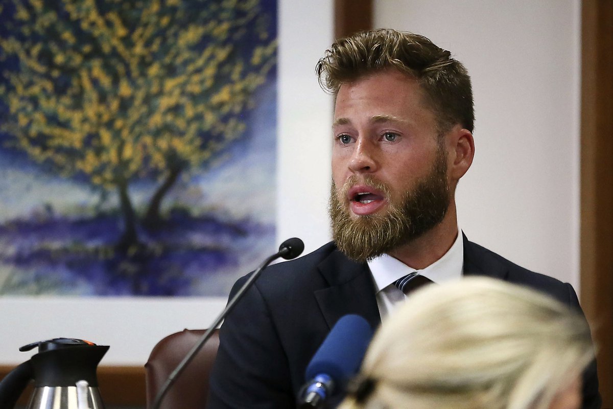 CollinRugg's tweet photo. JUST IN: Reporter Owen Shroyer has been sentenced to prison for 60 days for the January 6th Capitol riot even though he did not enter the building.

The Biden regime is making it clear: 'Challenge us in any way and we will throw you in prison.'

What was Shroyer's crime? Prosecutors say Shroyer "helped create" the riot on J6 and he "amplified lies" about the 2020 election.

“Shroyer helped create January 6,” they claimed.

Basically, he is going to prison for exercising his 1st Amendment rights.

Despicable.