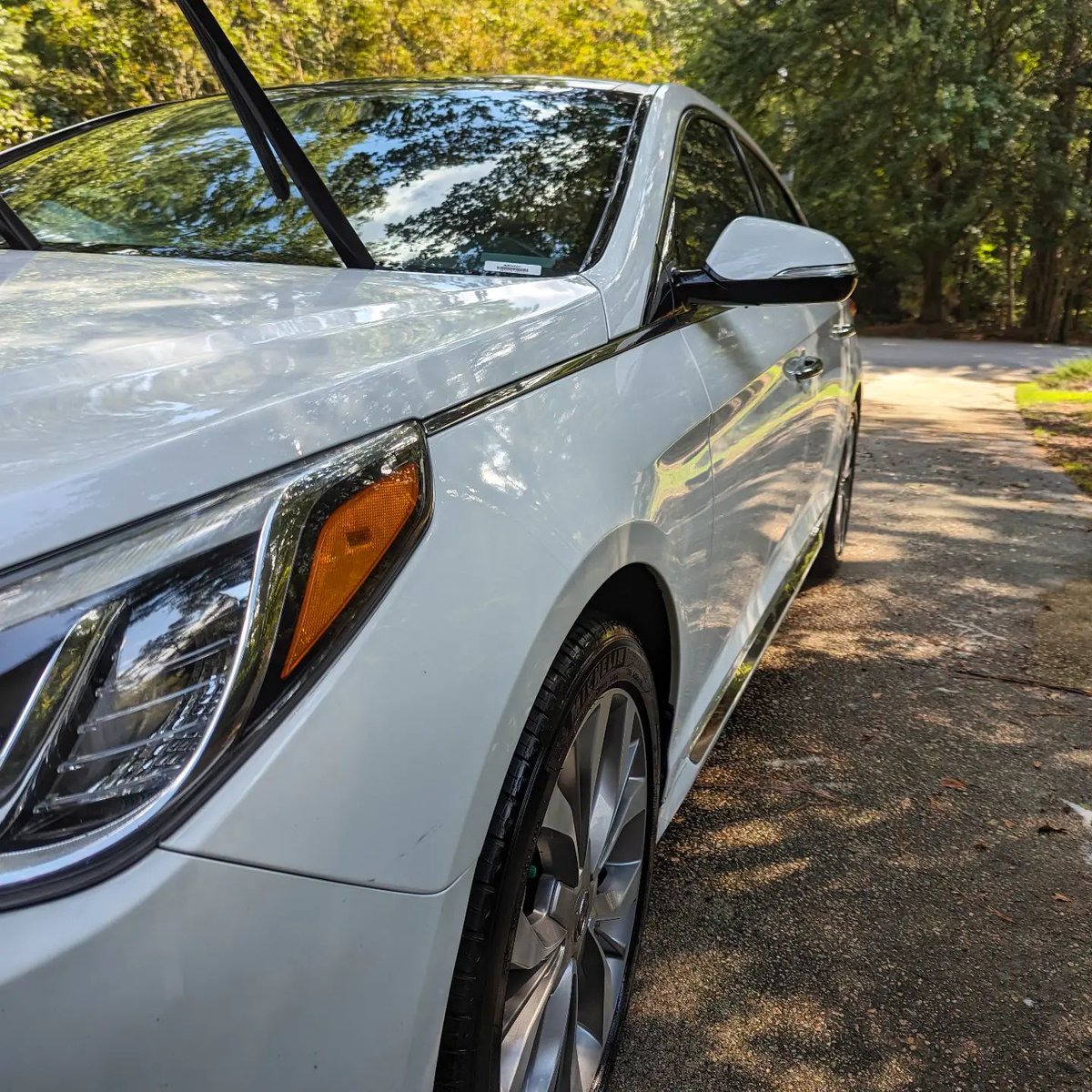 BarnesDetail's tweet photo. Trying to be artsy

#Detailing #autodetailing #detailingaddicts #Raleigh #RaleighNC #Raleighdetailing #detailingRaleigh #wakecounty #hyundaisonata
#sonata #sonatalimitedturbo https://t.co/mm4RxIqjb7