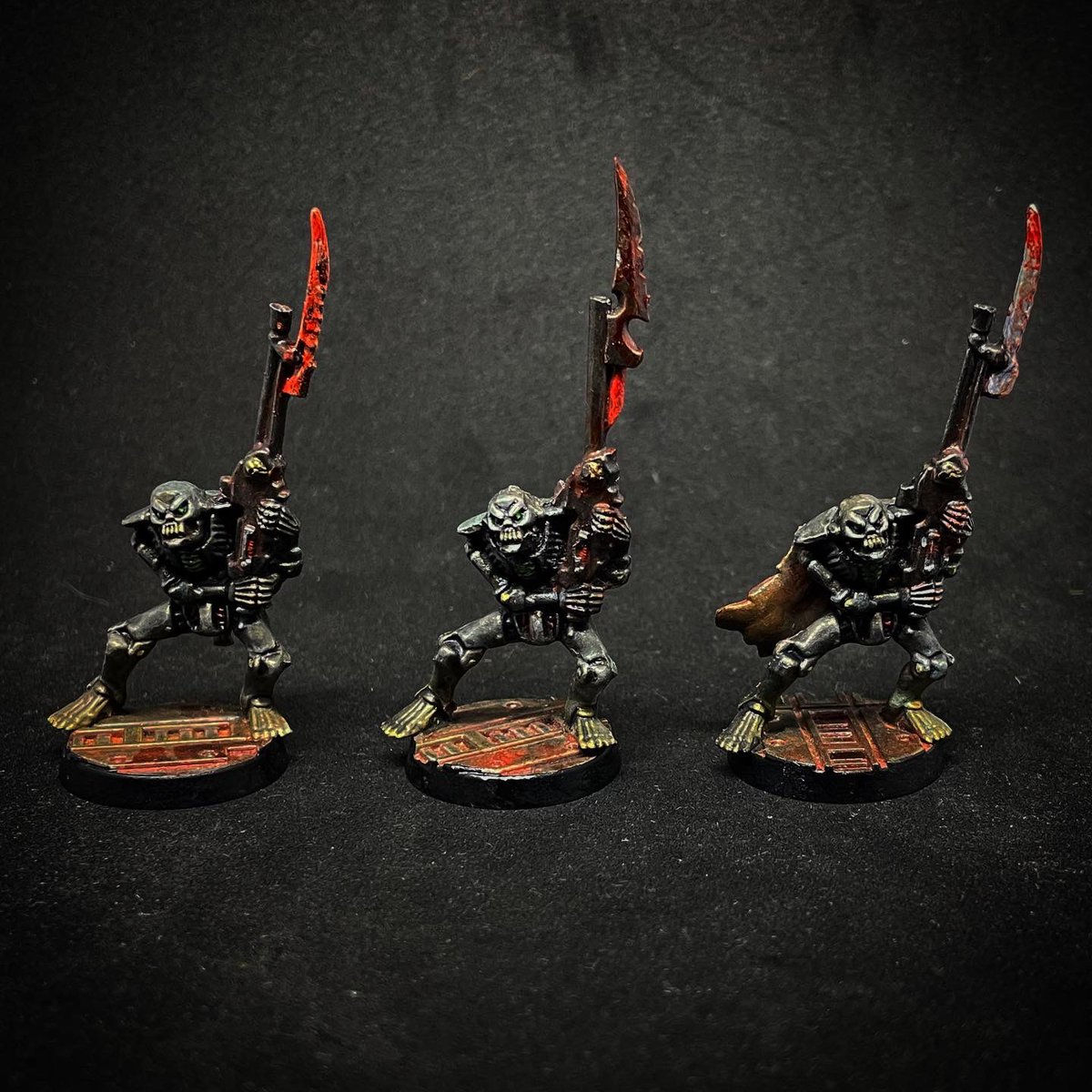 deimimix's tweet photo. Finished of these old fellas last night #oldhammer #spacecrusade #warhammer40k #WarhammerCommunity https://t.co/DrrXcF97Z2