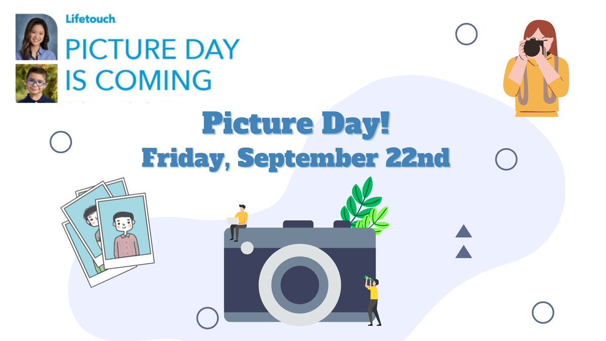 CampiCougars's tweet image. Picture Day forms were sent home last week so if you did not receive it from their child, please check their Take Home Folder.  We look forward to seeing everyone&apos;s amazing smiles and dressed their best next Friday, September 22nd. #movingmountains #TEAMCampi
