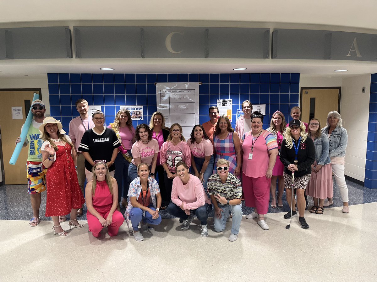 CCAHS's tweet photo. 🩷Embracing our inner Barbie and Ken and living life to the fullest! 🩷
Come on, Barbie, let’s go party! 🩷🩷
#barbieandken #OneFleet #ccaclippers #raisethesails #hoco23 https://t.co/gV9s7rfiDh