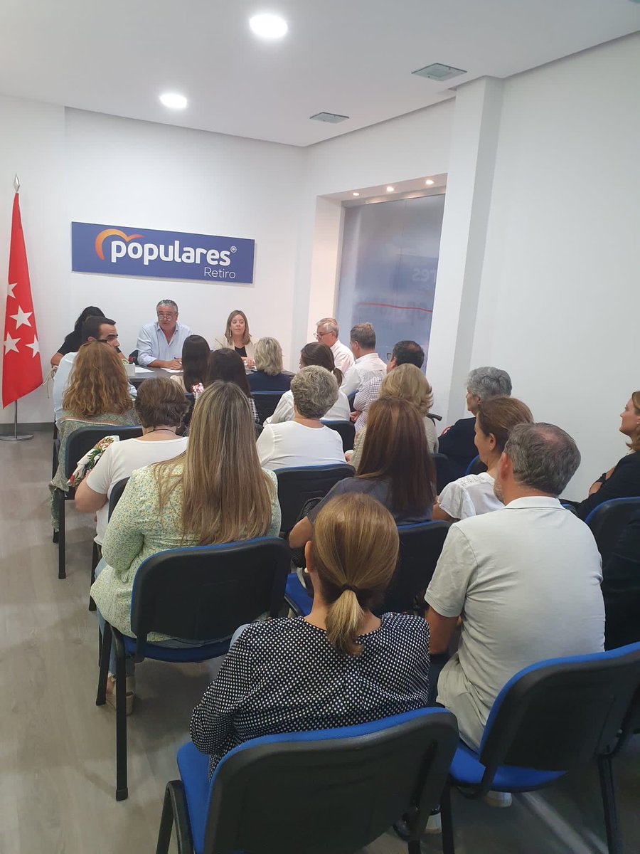 Celebramos el Comité Ejecutivo del <a href="/PP_Retiro/">PP Retiro 🇪🇸</a>, y aprobamos el nombramiento de los nuevos Vocales Vecinos.
Enhorabuena a todos!!!
🇪🇸🇪🇸🇪🇸