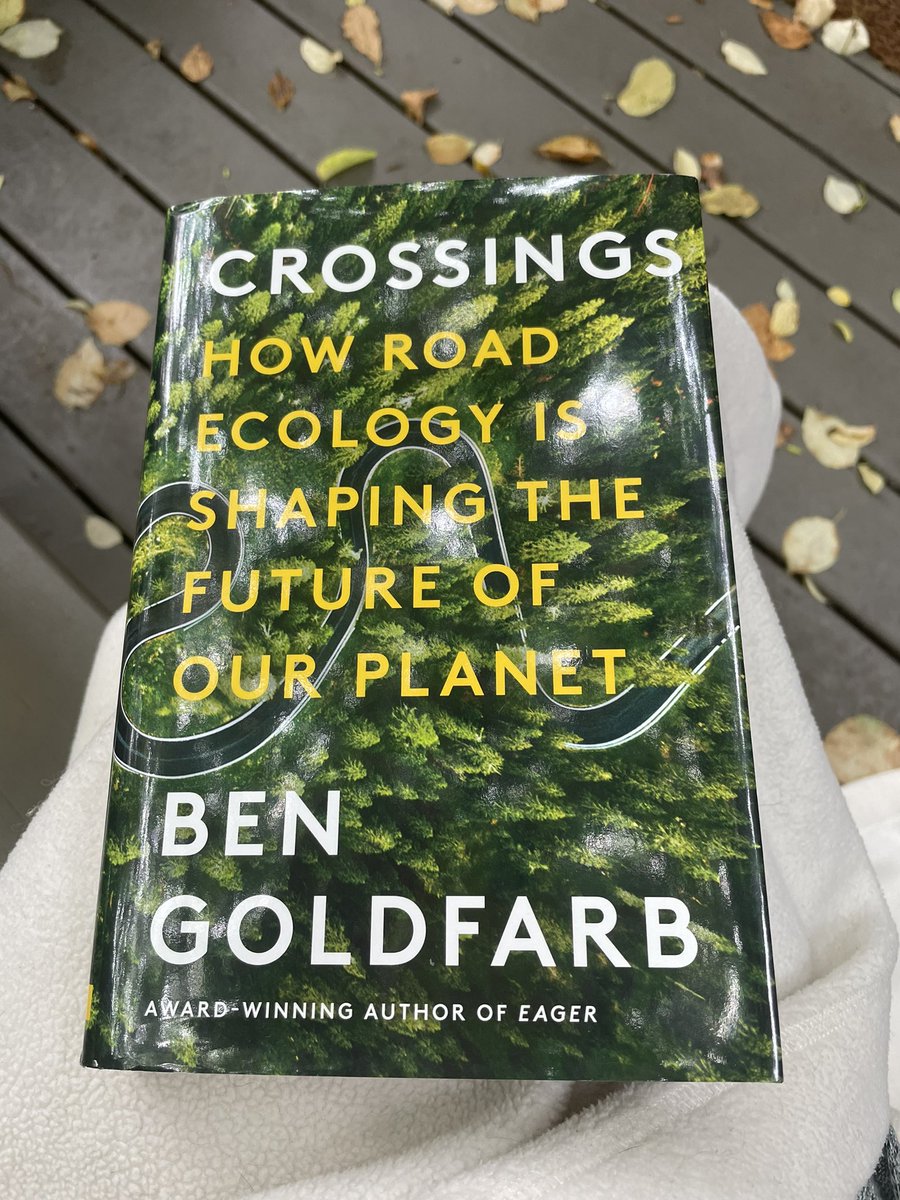 Even the introduction is good! i am in awe @ben_a_goldfarb #goodwriting #nature #roadecology