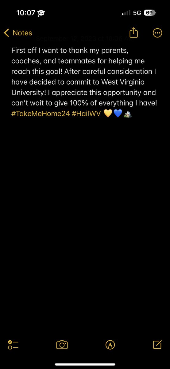 Wesley Hancock (@wesleyhancock05) on Twitter photo COMMITTED!!
<a href="/CoachBlaineStew/">Blaine Stewart</a> @CoachMooreWVU <a href="/NealBrown_WVU/">Beal Nrown</a> <a href="/MburgFootball/">Martinsburg Bulldog Football</a> <a href="/Coach_CLynch/">Chuck Lynch</a> COMMITTED!!
<a href="/CoachBlaineStew/">Blaine Stewart</a> @CoachMooreWVU <a href="/NealBrown_WVU/">Beal Nrown</a> <a href="/MburgFootball/">Martinsburg Bulldog Football</a> <a href="/Coach_CLynch/">Chuck Lynch</a>