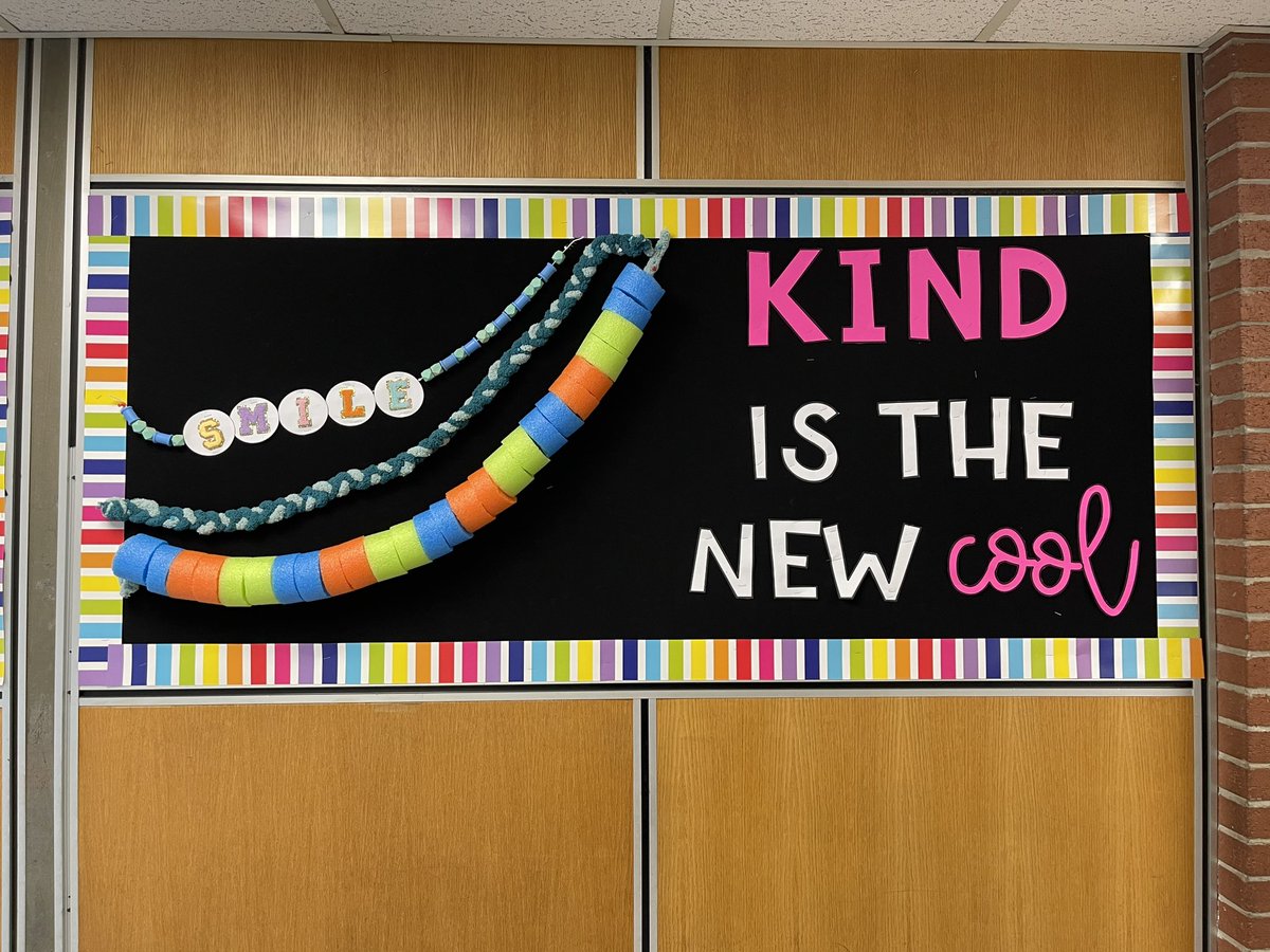September’s core value is kindness. We just had to do the <a href="/taylorswift13/">Taylor Swift</a> inspired bulletin board 🌟<a href="/missmennucci/">Jill Clough</a> <a href="/Miss_Akerman/">Jillian Akerman</a> #kindess #BeKind
