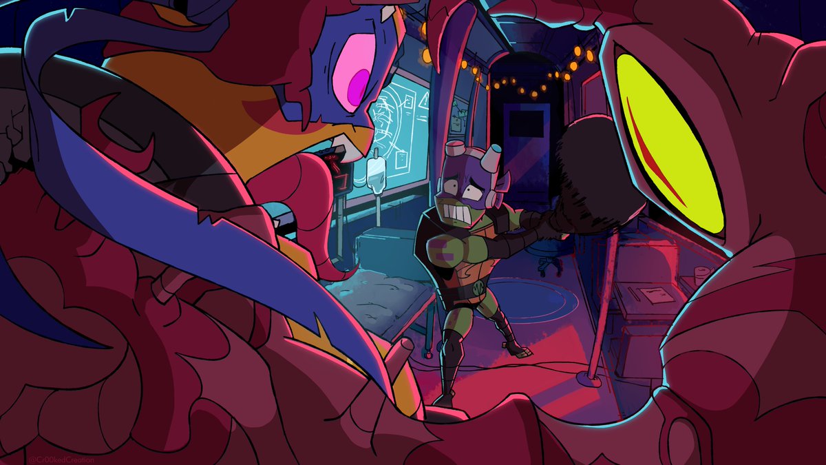 Do I swing or miss?

--
8 hours later, here you go! A movie version!! :))

(got that goddamn bandage in there you CAN'T STOP ME)

-
#Rottmnt #saveROTTMNT #RiseLeo #RottmntLeo #RiseDonnie #rottmntdonnie #rottmntkrang #SaveRiseoftheTMNT #UnpauseRiseoftheTMNT