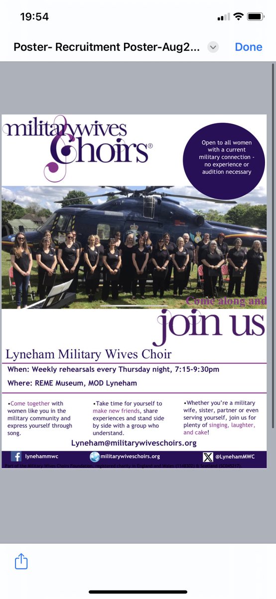 You will be made to feel very welcome! We are a friendly bunch who love to sing, chat and eat cake!