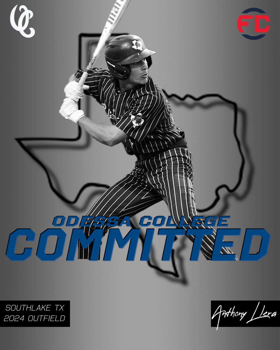 Congrats to <a href="/LleraAnthony/">Anthony Llera</a> on his commitment to Odessa College! This #FullCountAthlete can flat out play and the Wranglers are getting a kid with incredible #makeup!