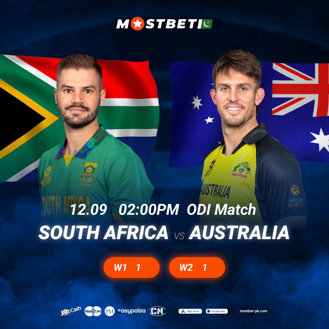 #SouthAfrica VS #Australia Who will win? Register now with promo code: PKBET &amp; Get free 50000 PKR on the 1st deposit. #Dubai #Messi #instagramdown #Pakistan #PakistanZindabad #injustice #JahaanKiJunooniyatt #indian #IndianCricketTeam #INDvsAUS #INDvAUS #AsiaCup2023 #Heavyrainfall