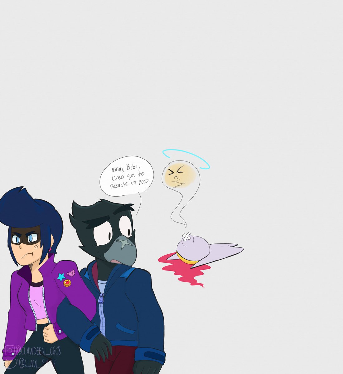 claw_stuff's tweet photo. Mi legendario favorito es Crow 🖤✨️
¿Por qué?, porque fue mi primer legendario❤️🔥
#BrawlStars #brawlstarsfanart #BrawlStarsArt #brawlstarsCrow #brawlstarsBibi #BibixCrow #CrowxBibi https://t.co/0xq6sJH9L2