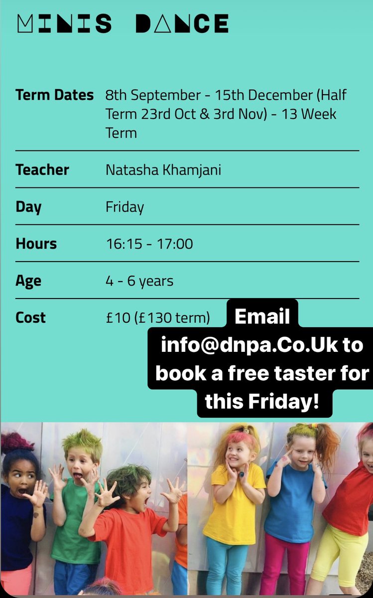 Free tasters on Friday! Drop us an email at info@dnpa.co.uk #se4  #streetdance #confidencebuilding