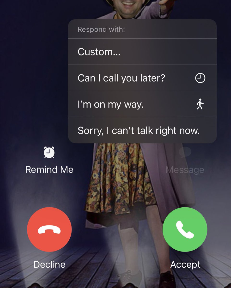 listaUPDAO's tweet photo. Why isn’t “why the fuck are you calling?” one of the options? https://t.co/m9JmGpUOuY