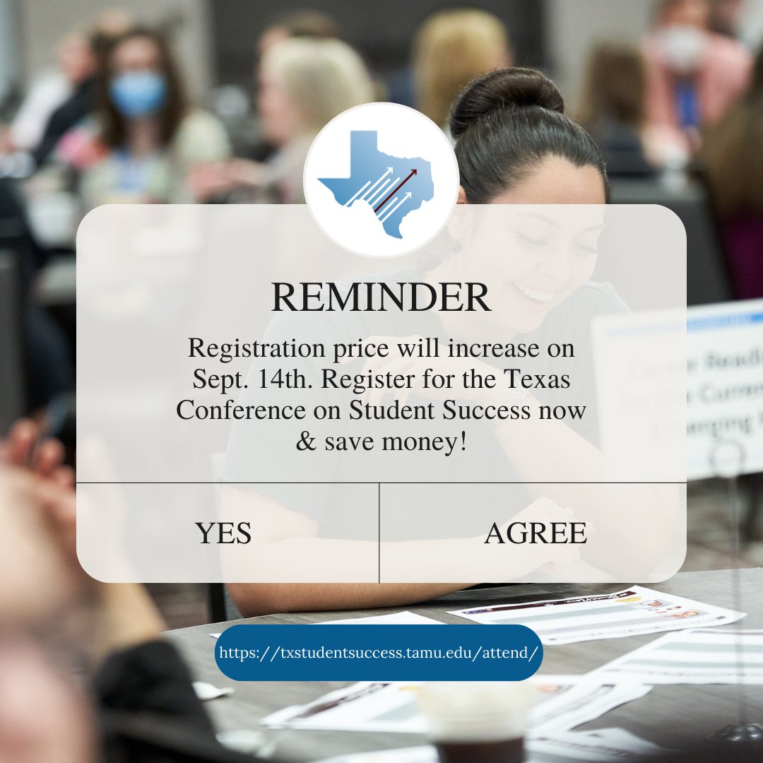 Texas Conference on Student Success tweet media