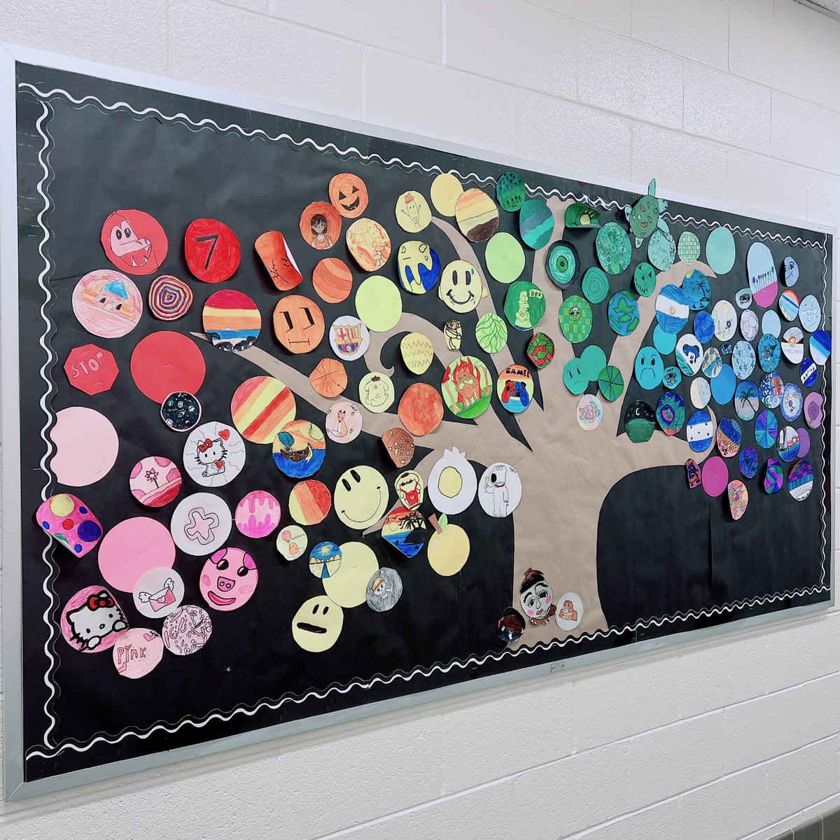 artsymrskim's tweet photo. Let’s celebrate International Dot Day with STM artists! On September 15, people all around the world in all ages participate The Dot day inspired by Peter Reynolds’ book, The Dot sharing positive and creative minds. 
@SterlingMiddle1 https://t.co/zhR2UJ61tK