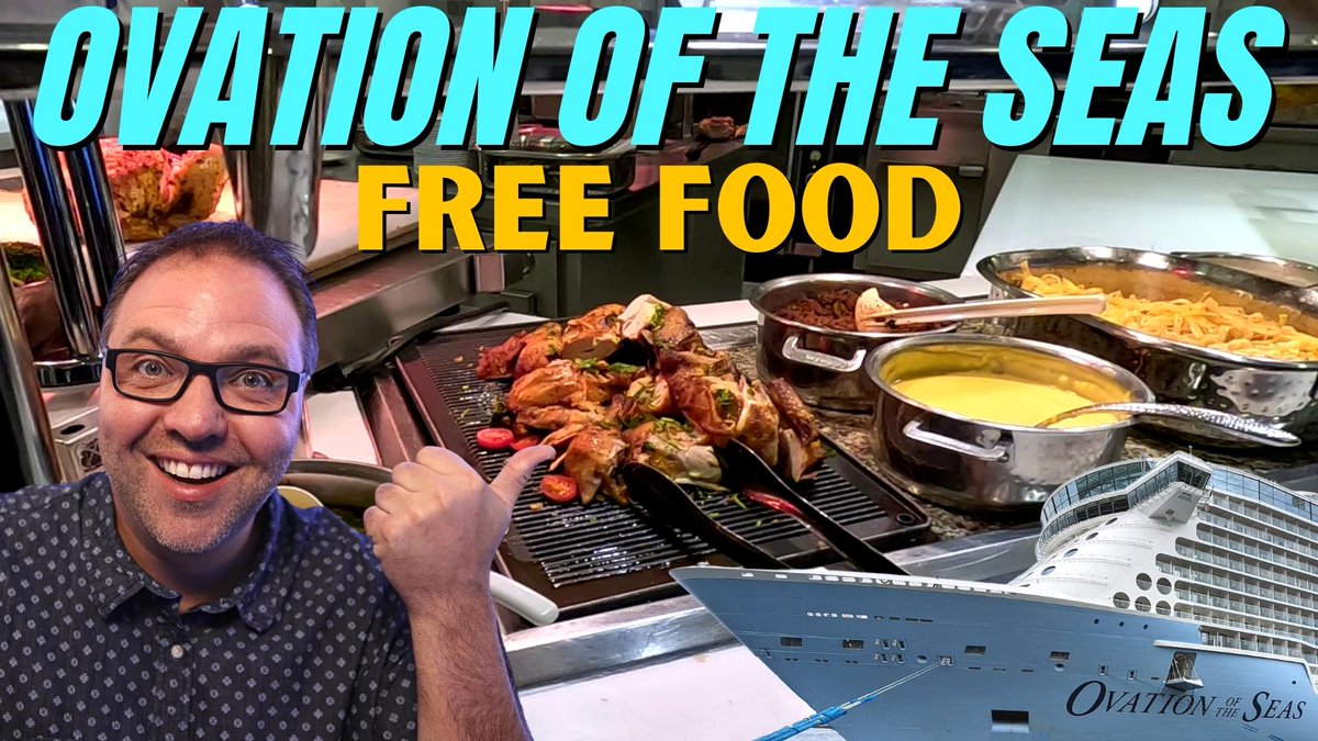 FREE Royal Caribbean Ovation of the Seas Food - What to Expect! youtu.be/DPTK5BvYufs?si… via @YouTube #ovationoftheseas #royalcaribbean @RoyalCaribbean