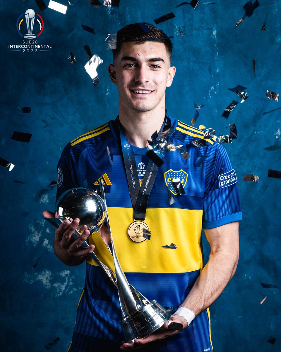 LibertadoresU20's tweet photo. 🎯⚽️ ¡Los pateadores de @BocaJrsOficial en la definición por penales de la #Sub20Intercontinental!

🏆🔝 ¡Efectividad del 💯% para los pibes de @BocaPredio!

3⃣ Nahuel Genez
2⃣ Lautaro Di Lollo
4⃣ Natan Acosta
6⃣ Valentín Fascendini https://t.co/nd0oXM5r2z