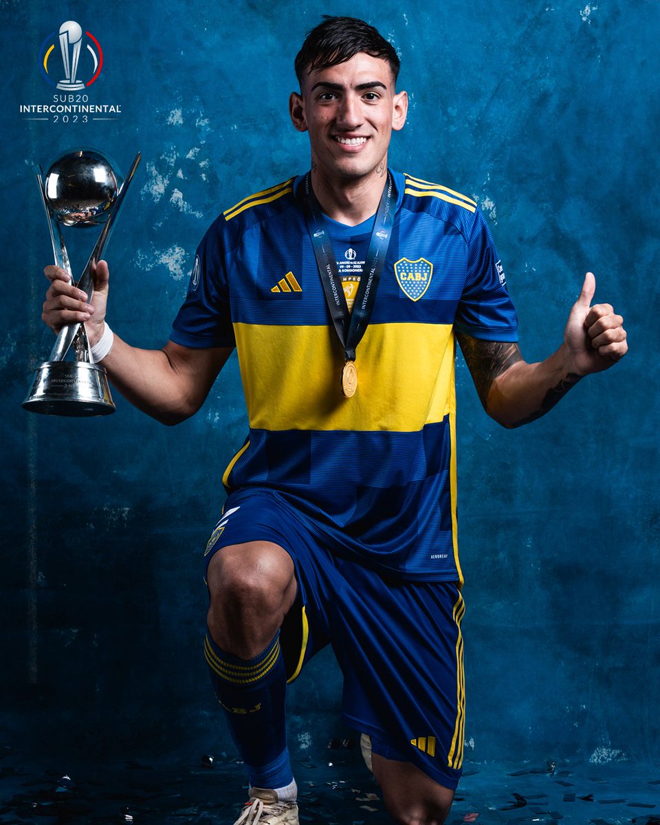 LibertadoresU20's tweet photo. 🎯⚽️ ¡Los pateadores de @BocaJrsOficial en la definición por penales de la #Sub20Intercontinental!

🏆🔝 ¡Efectividad del 💯% para los pibes de @BocaPredio!

3⃣ Nahuel Genez
2⃣ Lautaro Di Lollo
4⃣ Natan Acosta
6⃣ Valentín Fascendini https://t.co/nd0oXM5r2z