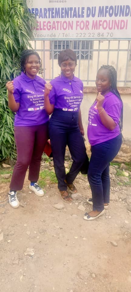 It was a successful day! By the AGYW of <a href="/hovuca1/">Hope for Vulnerable Children Association</a>  #HIVAMBASSADORS  who could meet the Delegate of the Mfoundi division inorder to have an authorisation document to sensitise and promote CSE (comprehensive sexual Education) in schools easily!.