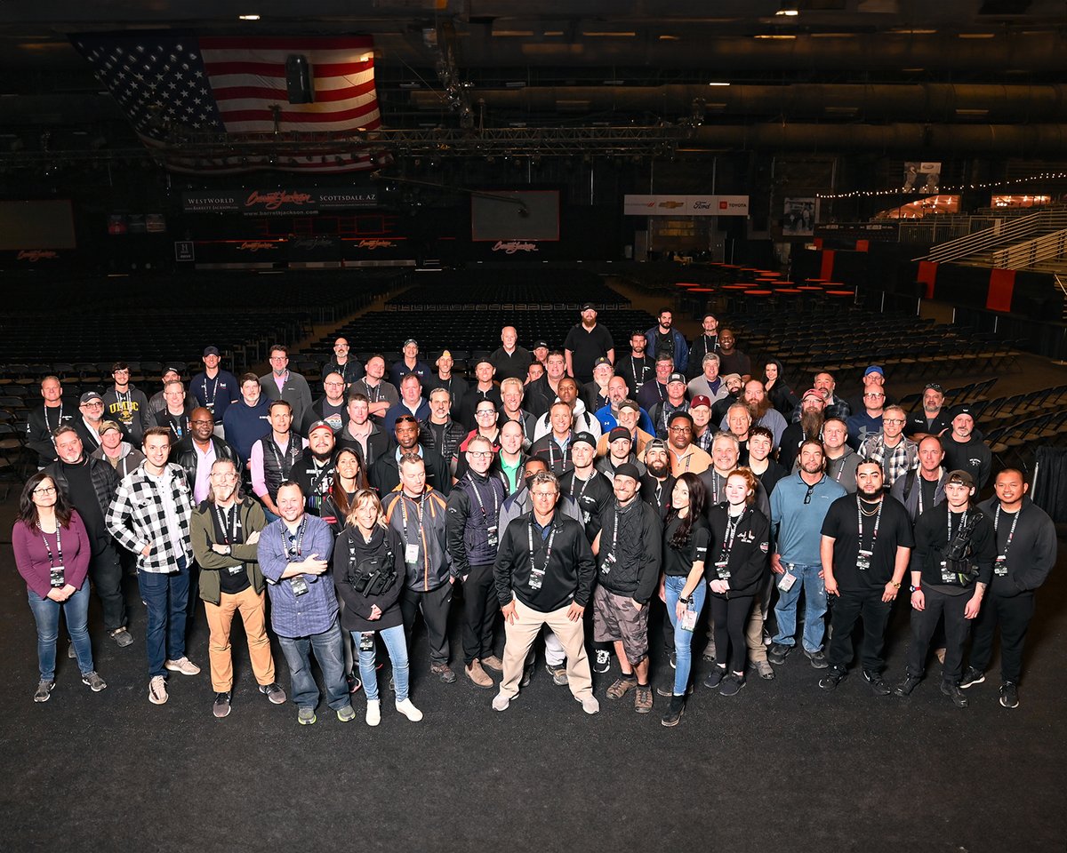 Barrett_Jackson's tweet photo. Our thoughts and prayers are with Steve Magnante and his family during this time as he battles some serious health challenges. As one of our TV hosts on the auction block for over 20 years, his incredible knowledge and research has been invaluable. https://t.co/d93ggK39Ed