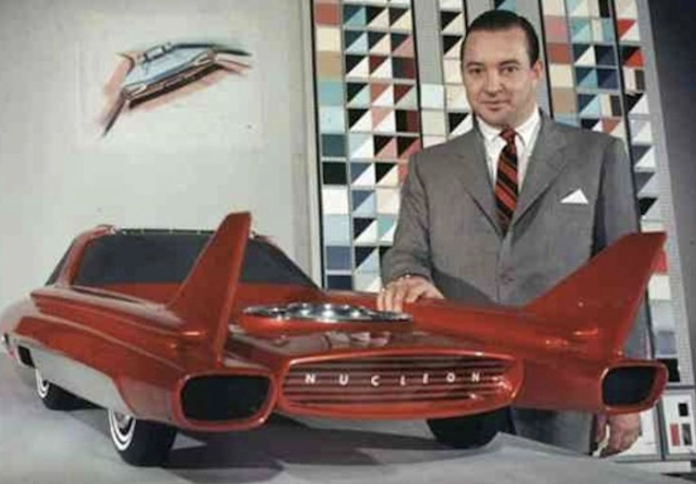 ogmeos's tweet photo. Ford once worked on a nuclear powered car, the Nucleon. 

Imagine the car crashes. https://t.co/MnmSmVp4N6