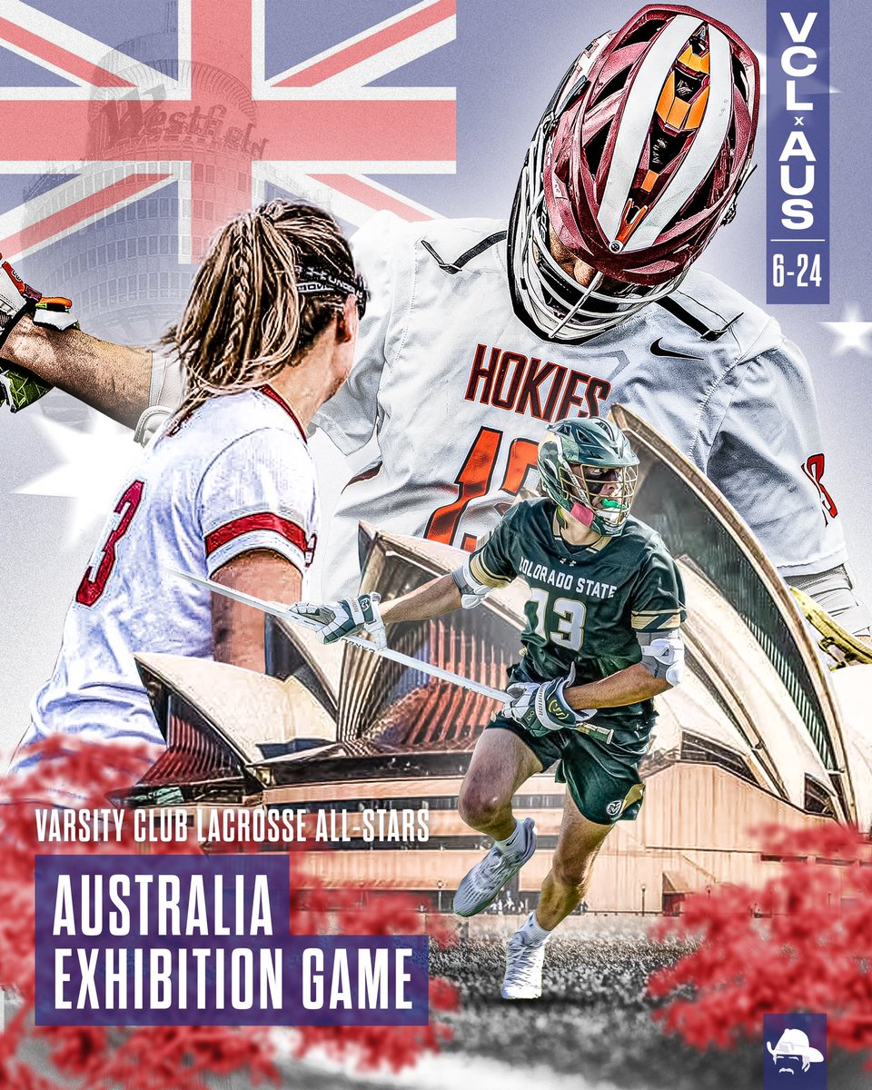 VarsityLacrosse's tweet photo. BREAKING: We are forming a Men’s and Women’s club all-star team to play colleges and clubs in Australia during Summer 2024. Anyone who currently plays or has played college club in any league is eligible to join. Fill out the form in our bio if interested https://t.co/l88R3JF3KN