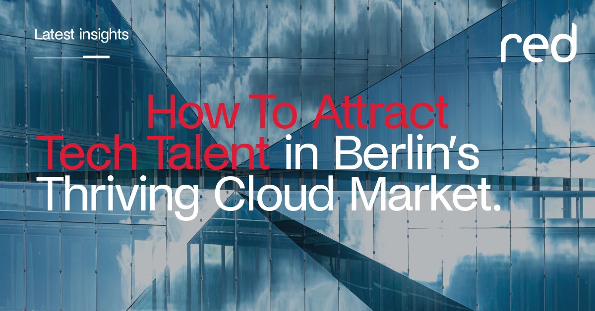 REDGlobal_'s tweet photo. Discover strategies to attract top tech talent in Berlin's thriving Cloud market! Explore our latest blog > https://t.co/1UtaDvxo3M
#REDGlobal #CloudTalent #TechRecruitment https://t.co/aua99tJbpk
