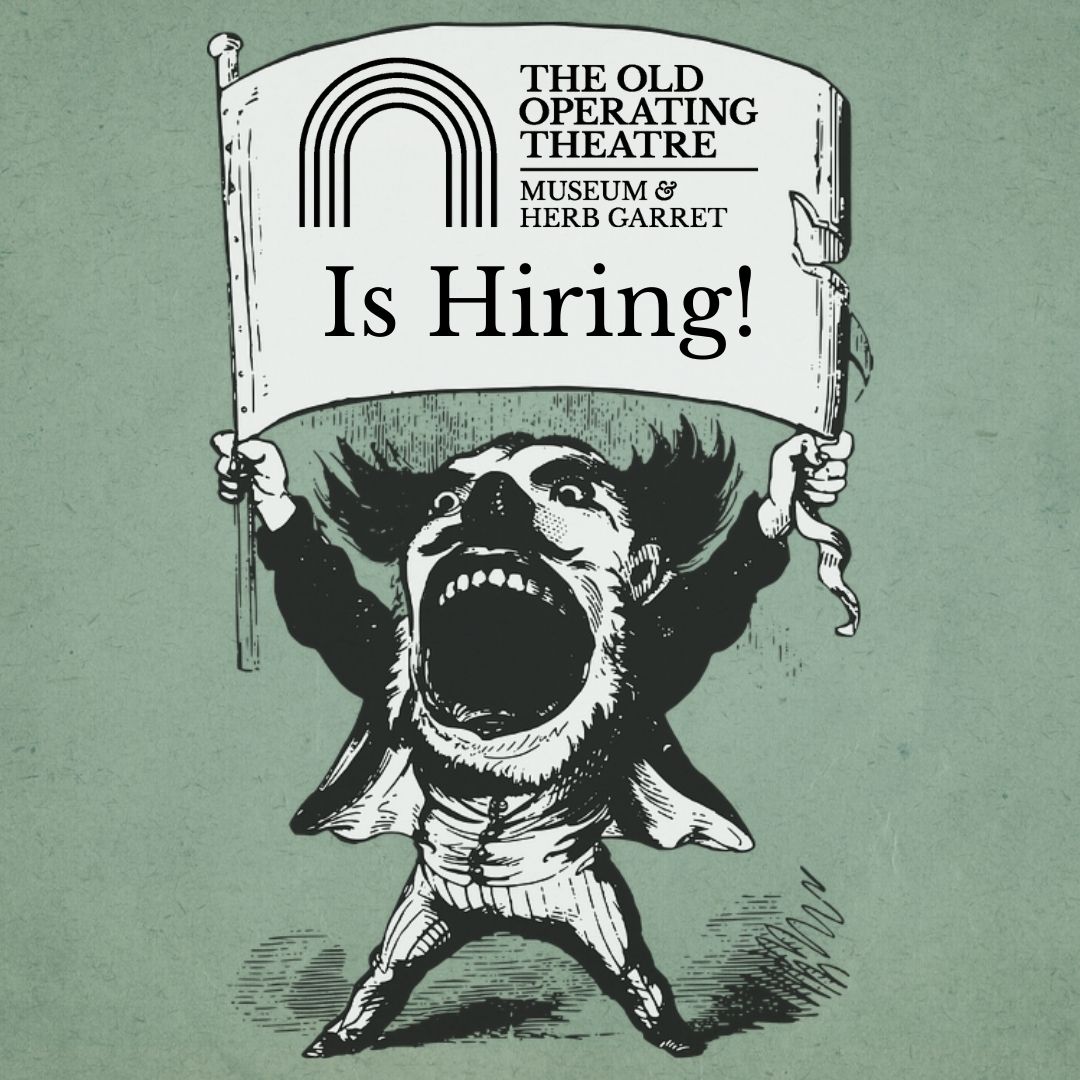 Extra! Extra! We are currently looking for engaging #freelance learning facilitators to join our education team. If you think you have what it takes to inspire and educate curious minds, apply today! Deadline is 18Sept! For more details 👉 oldoperatingtheatre.com/vacancies/ #HistMed #Job