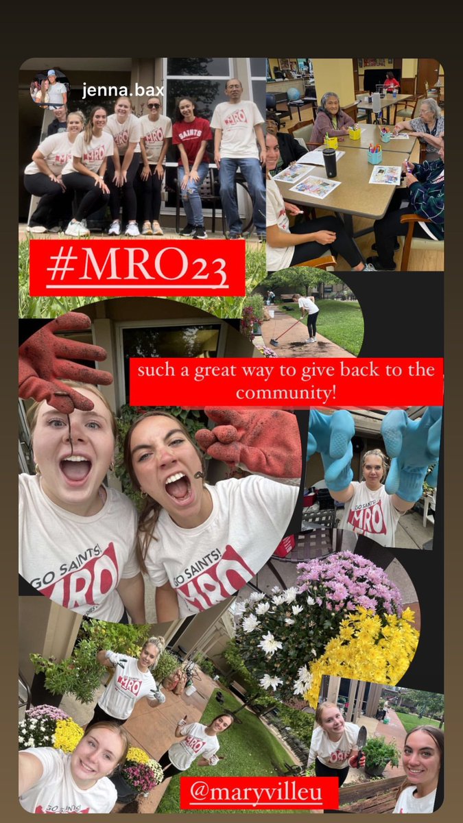 MaryvilleU's tweet photo. Having fun on #MRO23 Day https://t.co/38qtlP2DUZ