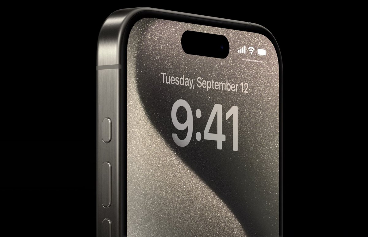 igyaan's tweet photo. Apple Launches Apple iPhone 15 Pro and Pro Max
- Grade 5 Titanium Body 
- PVD Coating 4 Colors 
- Black, White, Blue and Natural
- Titanium In Both 15 Pro and 15 Pro Max
- Lightest Pro Models 
- More Repairable 
- New Action Button (Replaces Mute Switch)
- Super Retina XDR Display 
- Pro Motion 
- A17 Pro Apple Silicon (3nm)
- Hardware Accelerated Ray Tracing
- USB C - 10 Gigabit (USB 3)
- Improved 48 MP Main 
- Portrait with Focus and Depth Control 
- 3X Optical Zoom FOr Pro 
- 5X Optical Zoom For Pro Max ( 120MM )
- 12 MP UltraWide With Macro 
- 4k 60fps Pro Res Raw 
- Video Recording Directly to External Drive 
- Spatial Video Capture for Vision Pro 
- Starts $999 for Pro $1199 for Pro Max

#iPhone15Pro #AppleEvent #iGyaan