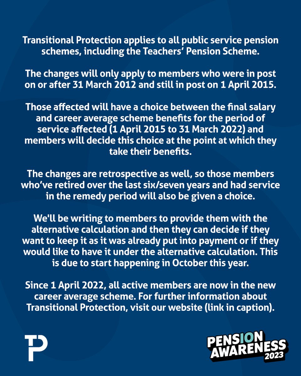 Teachers' Pensions tweet media