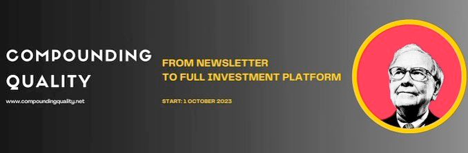 QCompounding's tweet photo. The word is out!

I left my job to transform Compounding Quality into a full investment platform.

To celebrate, I am sharing a free investing e-book.

Sign up here if you want to receive it for free:  https://t.co/cwPWWDTvzO https://t.co/5cCuEOdezE