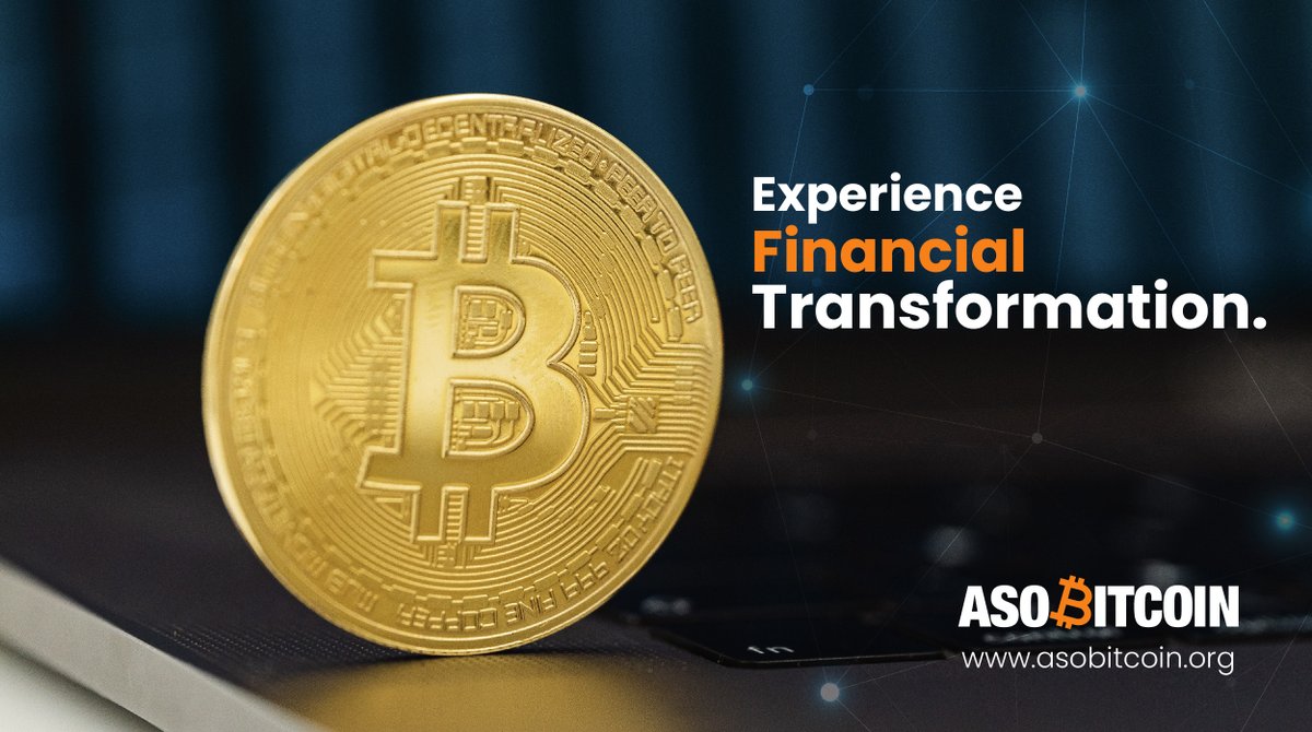 Here's why you should embark on your #Bitcoin  journey with us: ASOBITCOIN offers Legal and Financial advisory, cutting-edge technology solutions, and expert accounting services.

Be part of the financial revolution! 🚀💼

#JoinASOBITCOIN #FinancialTransformation