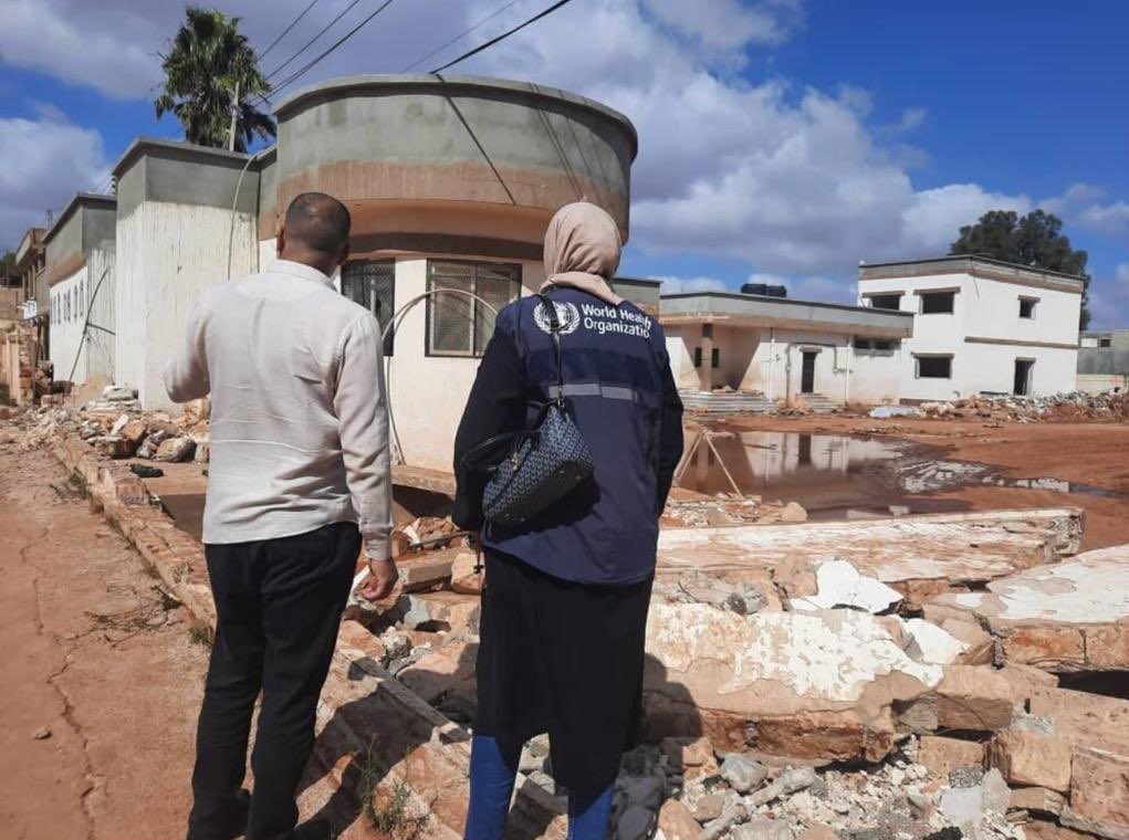 DrTedros's tweet photo. My heart goes out to the people of #Libya, who are facing an unimaginable tragedy caused by storm Daniel and floods.

@WHO is working with local authorities to meet urgent health needs. We have deployed medical supplies and will continue to support the delivery of health care. https://t.co/jZWWxBULf2