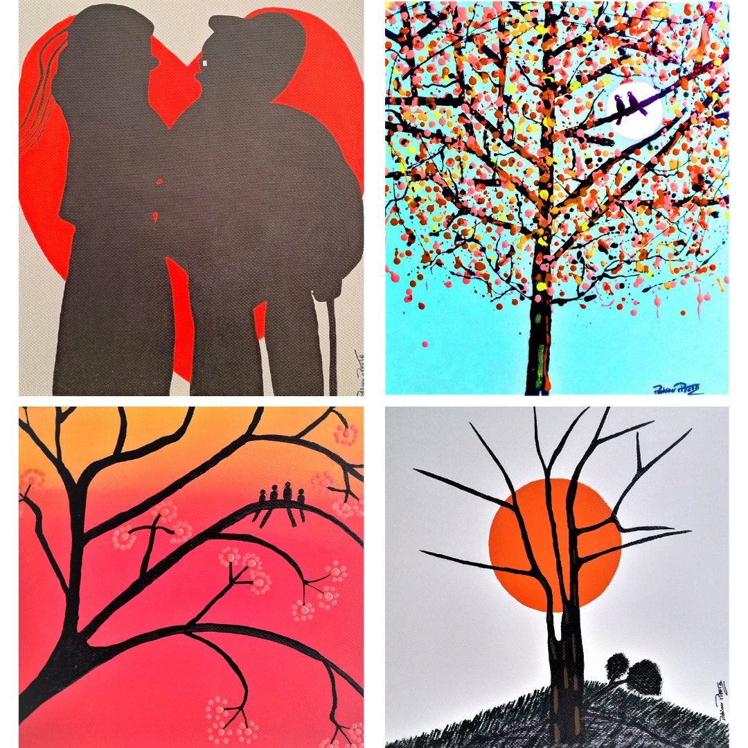 ❤️Painting on Canvas ❤️ 

All of these beautiful displays are available in NFTs and on the physical board. 

Information in DM. 

#NFT #nftart #Abstract #painting #DigitalArt #arts #nftartist #NFTartists #nftcollectors #nftcollector #NFTCollection #NFTCommunity #SupportEachOthers