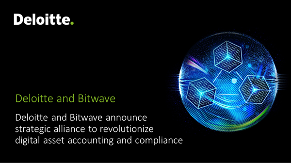 Deloitte is thrilled to announce a groundbreaking alliance with <a href="/BitwavePlatform/">Bitwave 🌊</a> to help organizations managing the complexities of digital assets #blockchain #crypto #DeloitteBDA deloi.tt/3Re8VPG