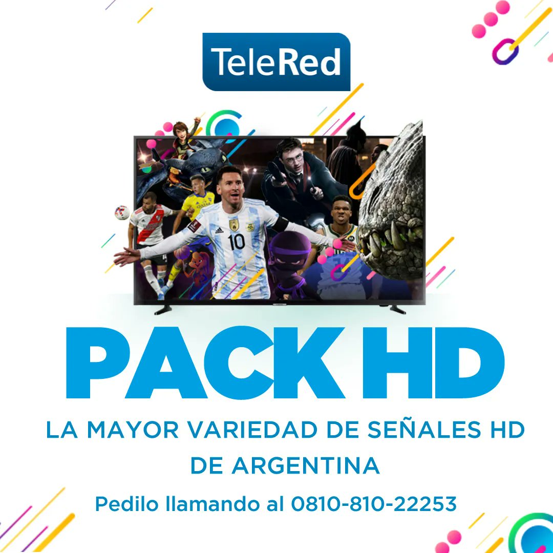 telered's tweet photo. #PackHD 🔳
● TeleRed | TV HD ●
[https://t.co/tKjC7AvhvR] https://t.co/qJ0JCpr5bg