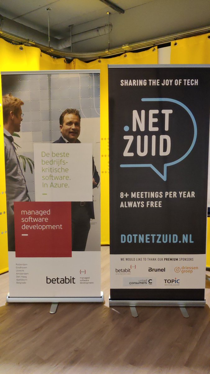 rickvdbosch's tweet image. Listening to @evdbogaard talk about Implementing @BicepLang: The struggles beyond the examples.
Another nice #dotnetzuid evening!