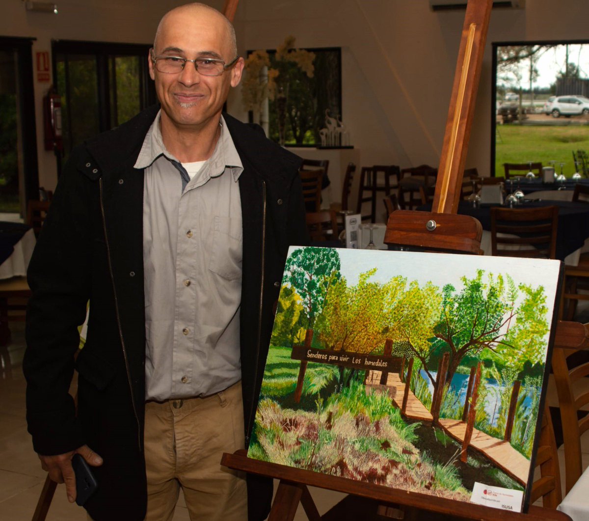sanjosegobierno's tweet photo. El proyecto Arte de Tierra de Humedales realizó un encuentro con los participantes de la iniciativa. La actividad se cumplió en el restaurante Gino. Incluyó la entrega de las obras seleccionadas. Los artistas destacaron la importancia de mostrar las bellezas del área protegida. https://t.co/3MRv2BqBMr