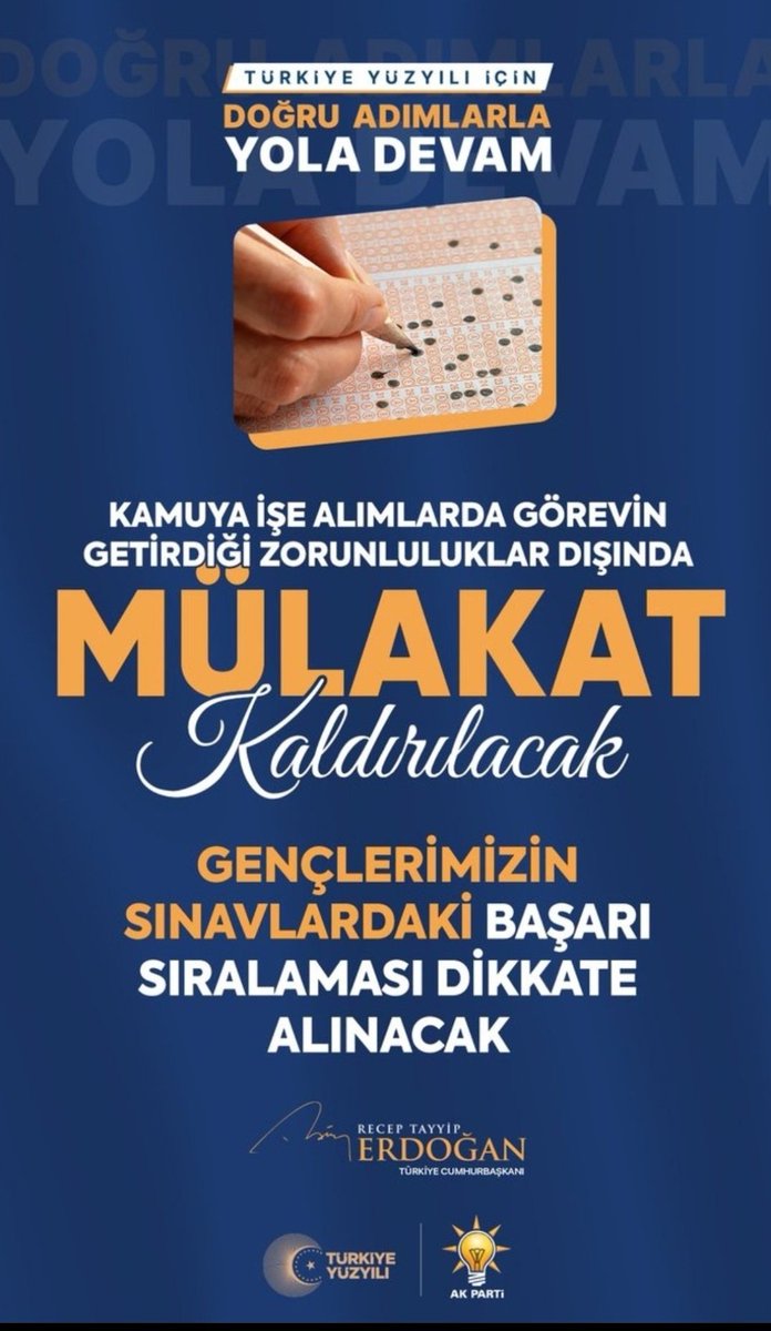 Sn <a href="/RTErdogan/">Recep Tayyip Erdoğan</a> dün akşam yapılan açıklamalardan sonra Yüzbinlerce öğretmen ve aileleri diken üstündeler. 
Lütfen bir an önce buna bir açıklık getirmenizi istiyoruz. 

#mülakatahayır