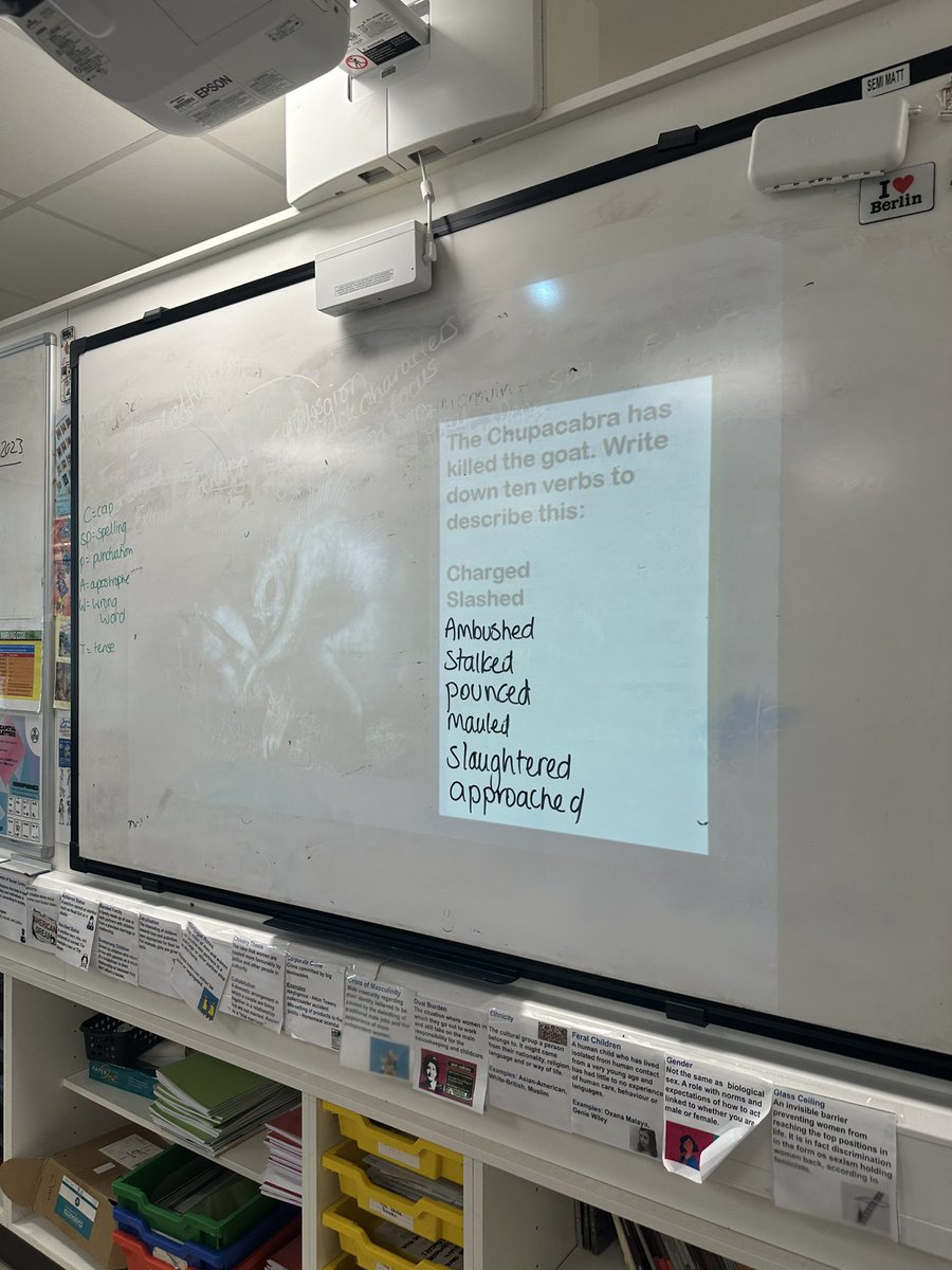Miss Cook’s year eight class improving their descriptive writing by responding to peer assessment and upgrading their vocabulary choices. It was a pleasure to pop into your class today and see the amazing work going on! 🙌🏼✨ <a href="/missc3009/">Ms Cook</a> <a href="/Islwyn2022_2027/">IHS Year 8</a>