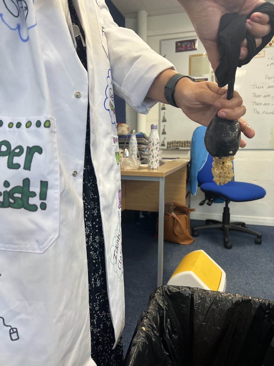 In Science lessons across school, we are learning about 'Animals Including Humans'.
Year 4's enquiry question today was: What is the Digestive System?
In a gross experiment, Miss Owens demonstrated the journey our food takes through our bodies.