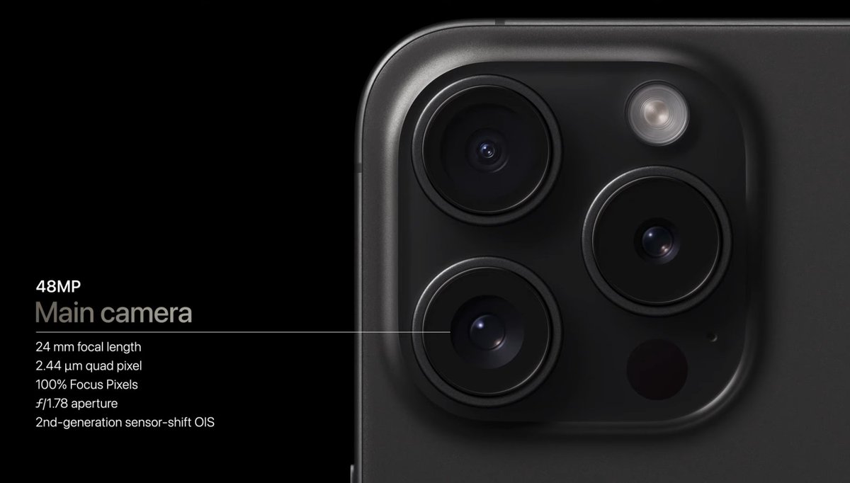 A câmera principal do iPhone 15 Pro passou por update nessa geração. Mas o que está cada vez mais claro é que teremos um iPhone ainda mais top (e caro) nessa apresentação... Acho que iPhone 15 Ultra vai mesmo rolar...
#iphone15pro #apple #iPhone15Pro