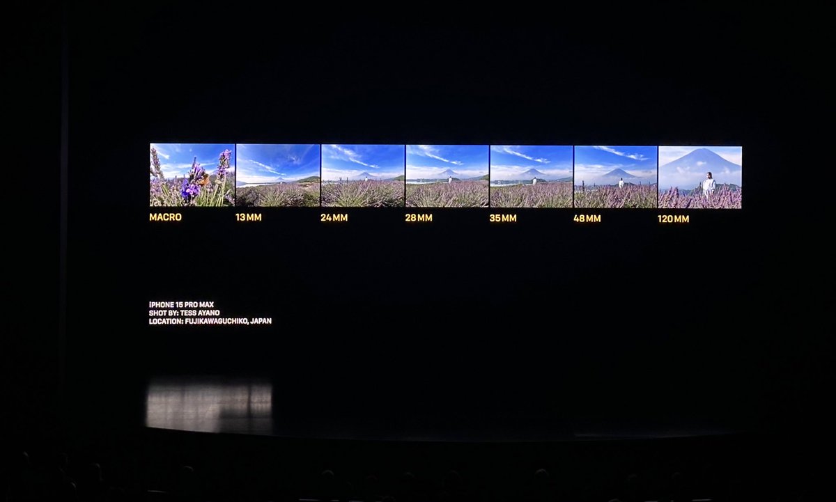 MattiHaapoja's tweet image. 7 focal lengths… and log video????? Holy crap is this the best camera ever made that’s also a phone/computer? 😂