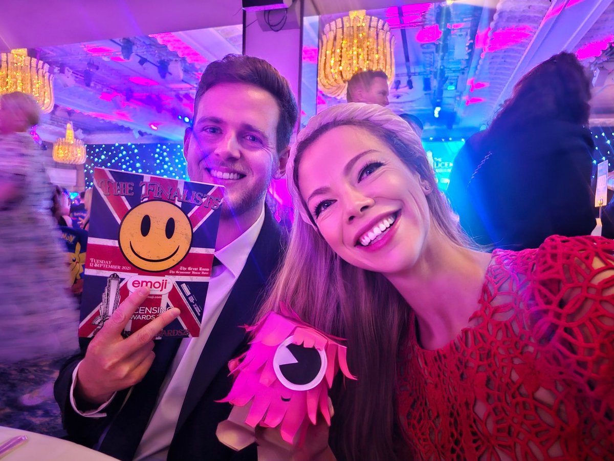 ghurcombe's tweet photo. Plom and friends first Licencing Awards #licensingawards23 #poppapercity #kidstv https://t.co/yNJtXbK9Jz