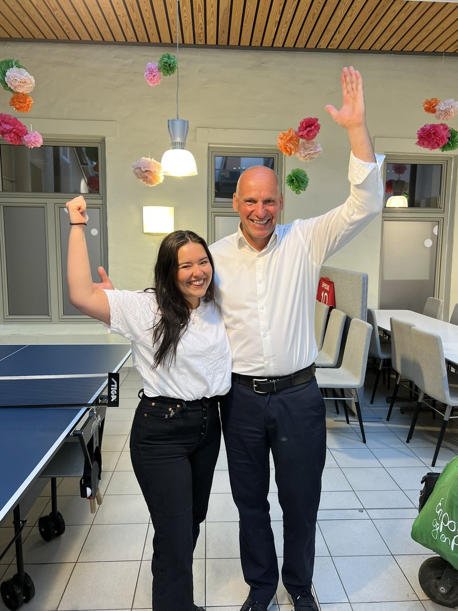 VI KOM INN I BYSTYRET I OSLO!!!! Tusen takk🧡